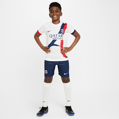Paris Saint-Germain 2024/25 Stadium Away Big Kids' Nike Dri-FIT